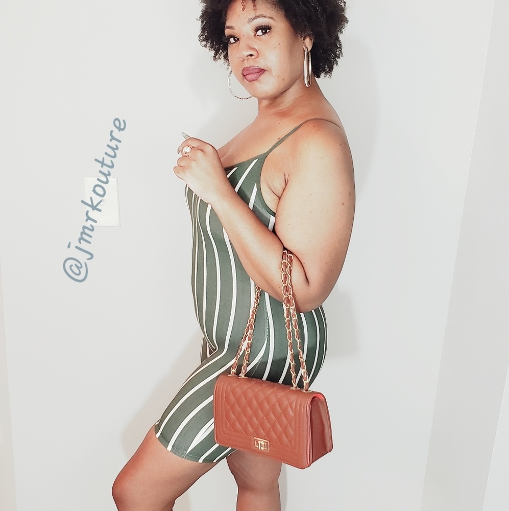 Green jumpsuit